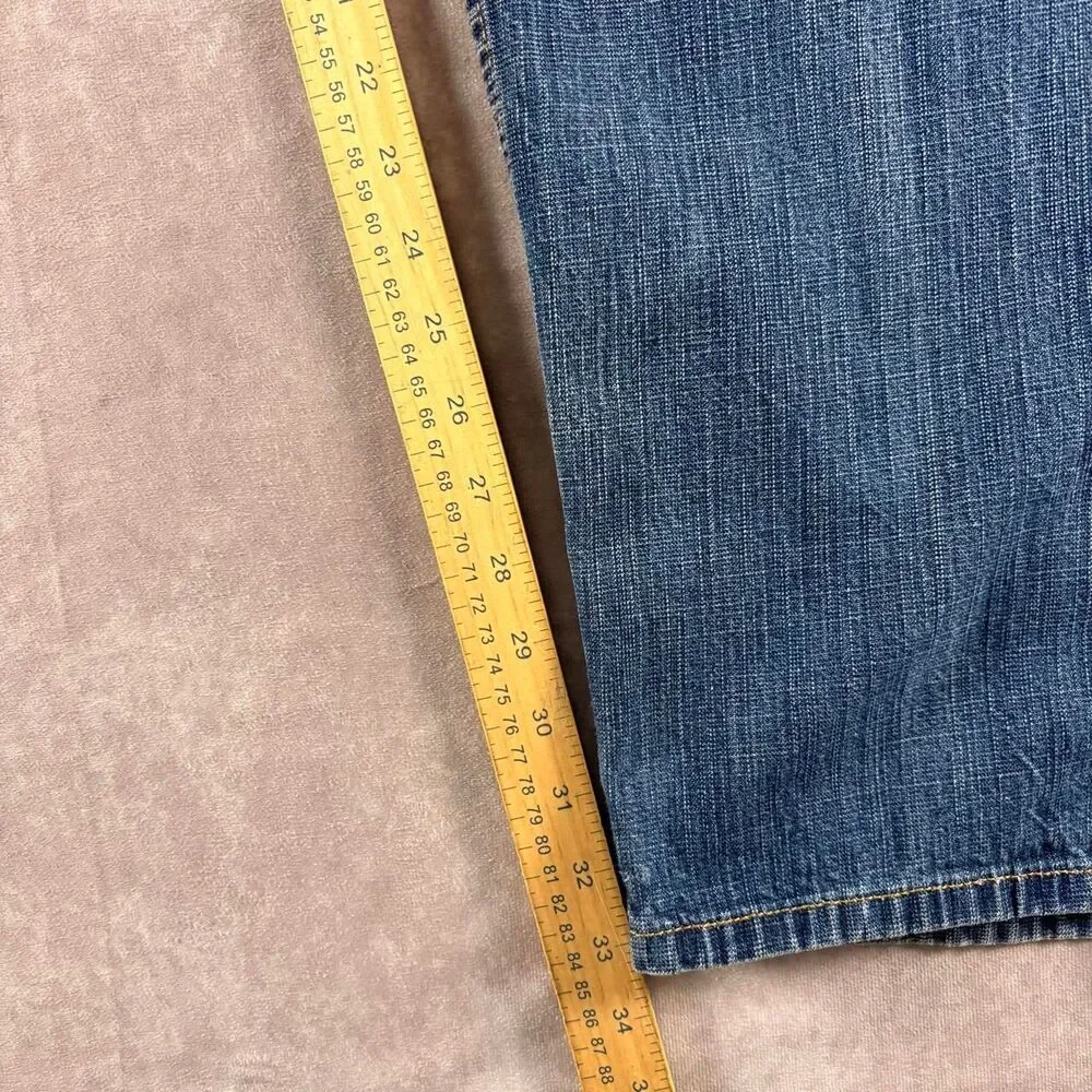 vintage y2k fubu platinum harlem globe trotters relaxed fit jeans